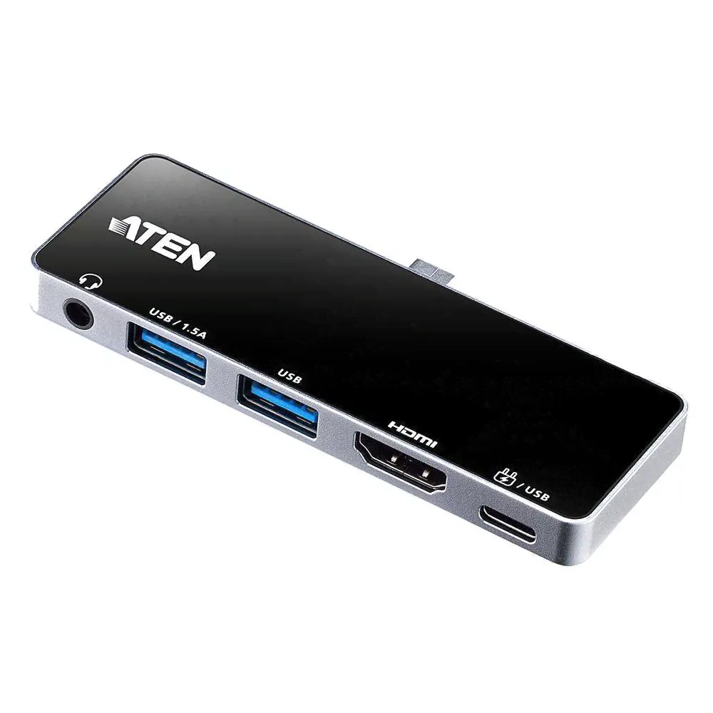 Aten UH3238-AT — многопортовая мини ДОК-станция USB-C-0