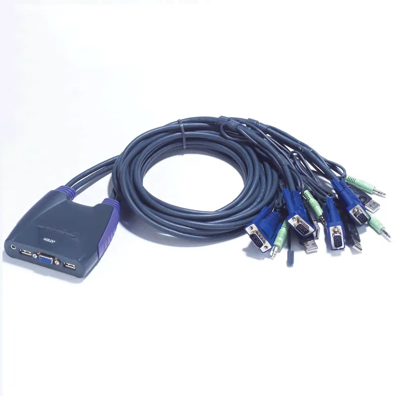 KVM-переключатель 2-х портовый ATEN CS62U-0
