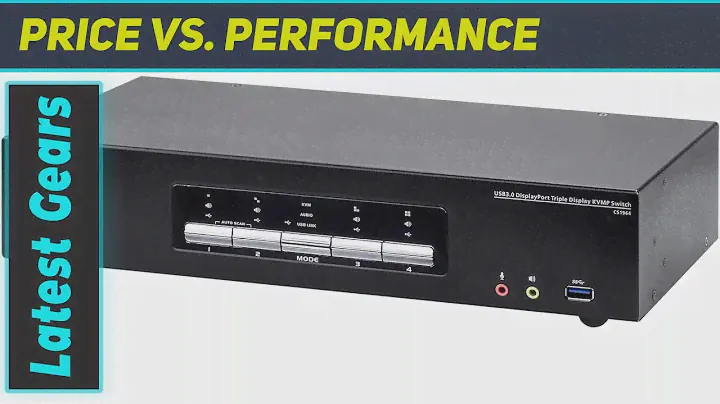Aten 4-Port USB3.0 4K DisplayPort Triple Display KVMP Switch - The Best Multi-Monitor