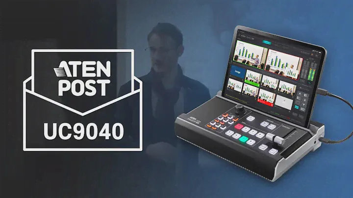 4개의 멀티 미디어 소스 입력으로 임팩트 있는 라이브를 제공하는 UC9040｜에이텐 포스트(ATEN POST)