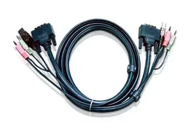 Шнур ввода/вывода Aten, USB (Type A), 1.8 м, одноканальный разъём, (2L-7D02U)