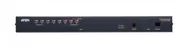 Переключатель KVM Aten, портов: 8, 44х160х433 мм (ВхШхГ), USB, RJ45, PS/2, цвет: чёрный