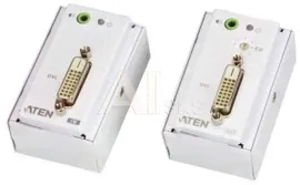 VE607-AT-G ATEN DVI Over Cat 5 Extender with MK Wall Plate W/EU ADP,