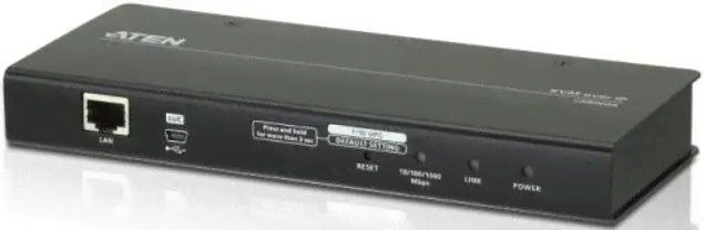 KVM переключатель ATEN 1-Local/Remote Share Access Single Port VGA KVM over IP Switch (1920 x 1200) CN8000A-AT-G