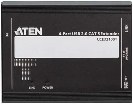 Удлинитель Aten UCE32100-AT-G 4-портовый USB 2.0 Cat 5, 100м, UCE32100-AT-G