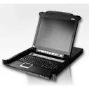 ATEN SINGLE RAIL 8P PS/2-USB LCDKVMP 19INCH - [CL5708N-ATA-RG]