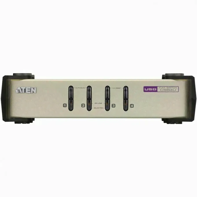 Настольный KVM Переключатель ATEN CS84U/ CS84U-AT-2