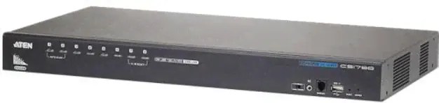 KVM переключатель ATEN 8-Port USB HDMI/Audio KVM Switch CS1798-AT-G-1