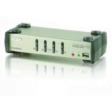 Aten CS1734B-AT-G — 4-портовый KVMP-коммутатор USB