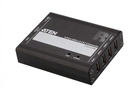 UCE32100-AT-G Удлинитель ATEN 4-Port USB 2.0 CAT 5 Extender (up to100m)