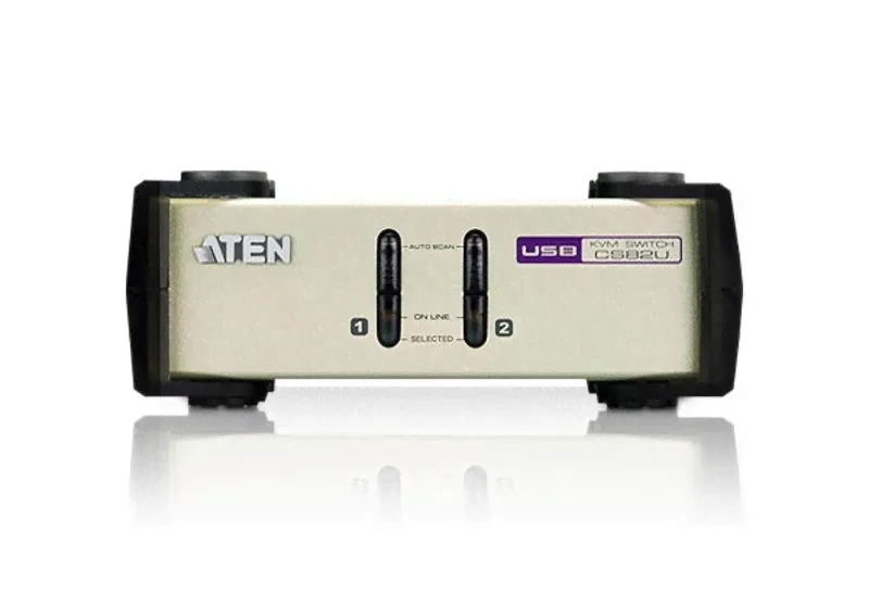 KVM-переключатель Aten CS82U-AT, PS2 USB 2PORT