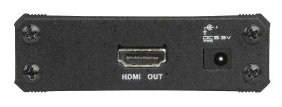 ATEN AT-VC180 - Black - RoHS - 1920 x 1200 pixels - 1080i,1080p,480p,720p - VGA - HDMI-2