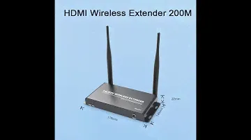 HDMI wireless extender 200M with IR