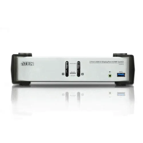 ATEN 2-Port USB DP/Audio KVMP/USB 3.0 Switch-0