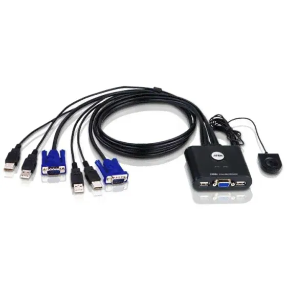 ATEN KVM 2 Port USB Switch Adapter-0