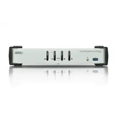 ATEN 4-Port USB DP/Audio KVMP/USB 3.0 Switch