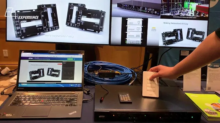 E4 Experience: ATEN Shows VP2730 7x3 Presentation Switch and the Control Pad for Seamless Switching