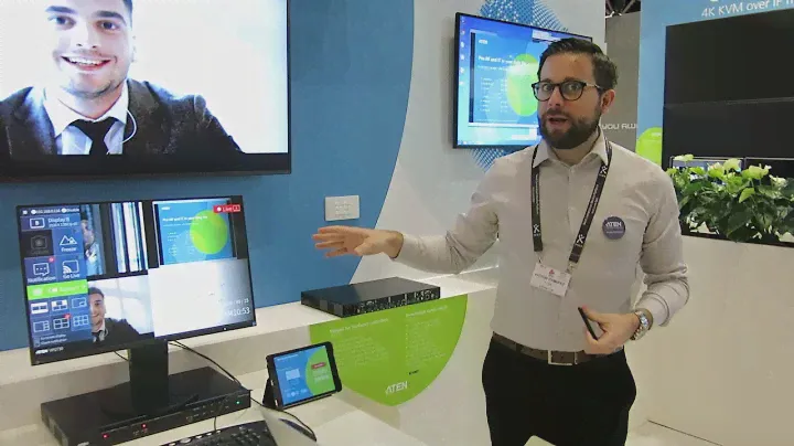 ATEN | IBC 2018 | Presentation Matrix Switch with streaming (VP2730)