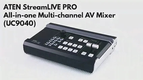 ATEN UC9040 StreamLIVE PRO All-in-One 4-Port HDMI AV Mixer