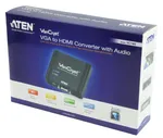 ATEN AT-VC180 - Black - RoHS - 1920 x 1200 pixels - 1080i,1080p,480p,720p - VGA - HDMI